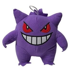 Pokemon Gengar Official Licensed 7inch AUTHENTIC Hanging Plush 2022 Original 152